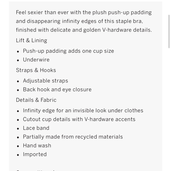 Very Sexy Victoria’s Secret Push Up - Picture 4 of 7